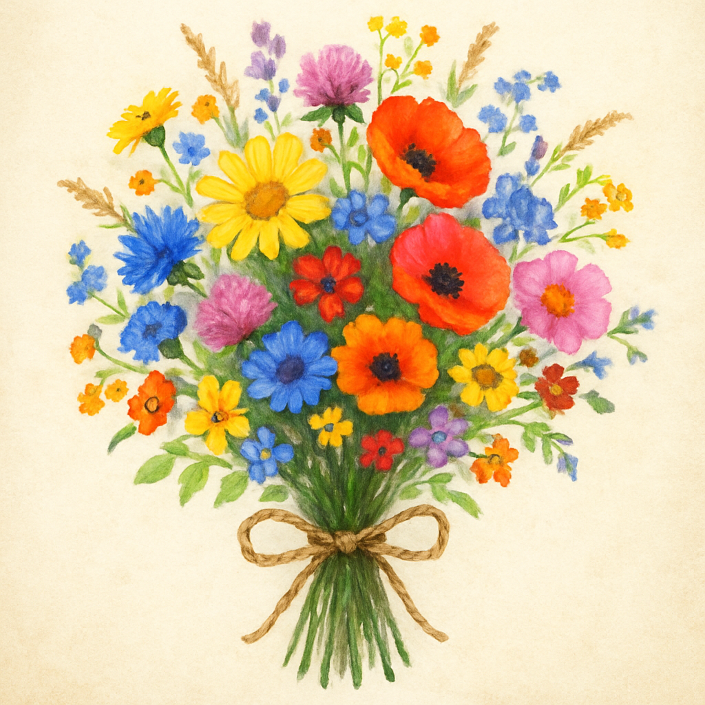 Mixed Wildflowers Bouquet